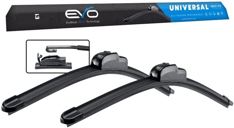 thumbnail image 2 of OMAC 20" & 20" Front Windshield Wiper Blades Set – J-Hook, All Weather, Easy Install (96202020) 2 of 2