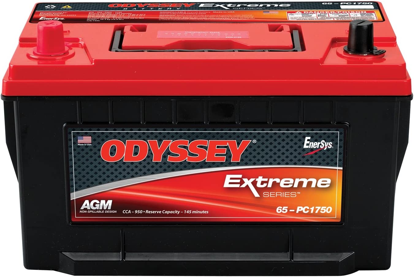 ODYSSEY 65 PC1750T Automotive and LTV Battery
